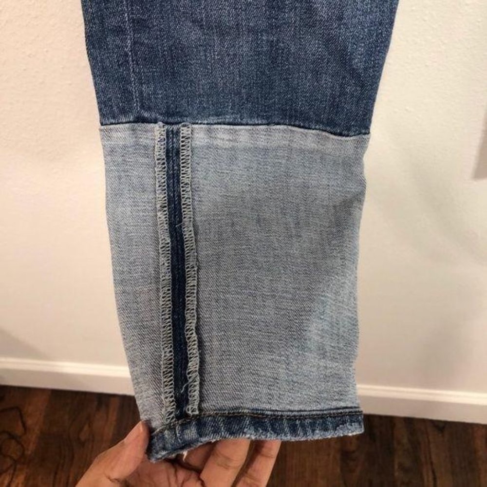 American Eagle Vintage Hi-Rise Patch Jeans - Picture 7 of 13